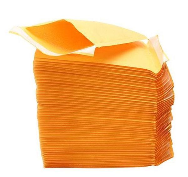 

yellow kraft bubble mailers padded envelopes shipping bag self seal business schoo wmtlwm dhsybaby