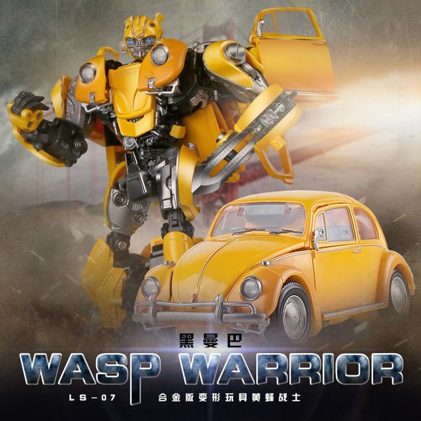 

bmb transformation ls-07 ls07 bee mpm07 mpm-07 alloy metal movie film voyager edition action figure robot toys kids gifts 1008