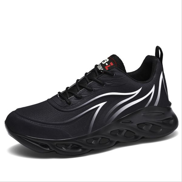 

jxjbp spring 2020 new blade running breathable casual men sports trendy shoes, Black;red
