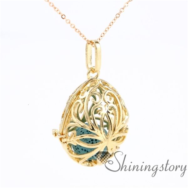 

lockets wholesale essential oil diffuser necklace diy teardrop metal vsnxp