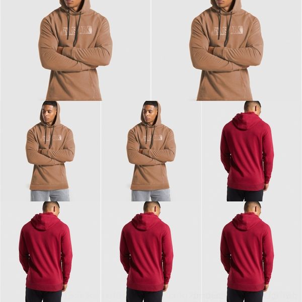 

eulcn f brothers new fitness sweater men's cotton sports training muscle brothers new sports hooded men's cotton coat sweatersweat, Black