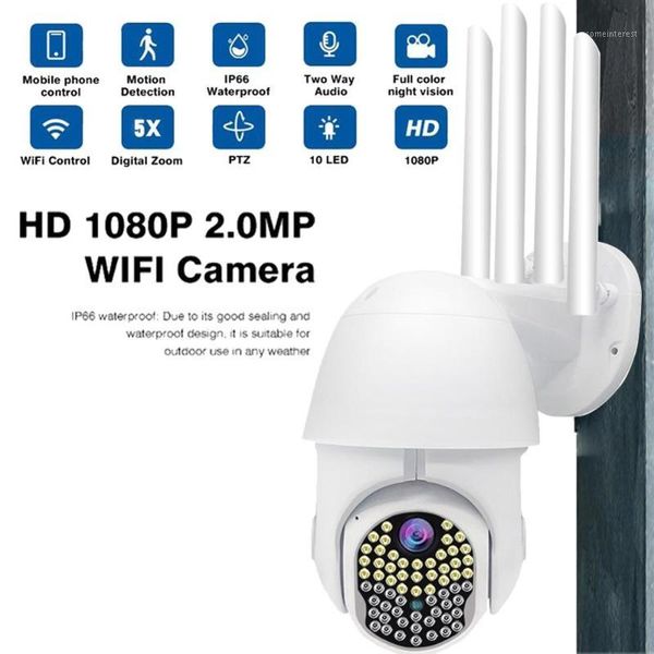 

wireless wifi led night vision hd 1080p motion detection camera waterproof outdoor 360 rotation surveillance alarm cctv camera1