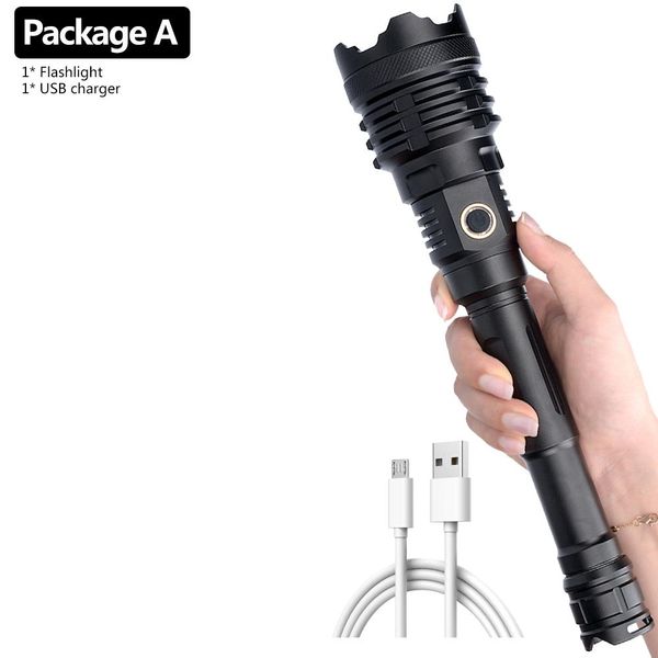 

xhp110.2 16 core the most brightest led flashlight power bank 10000mah torch usb rechargeable 21700 battery zoomable lantern 50w sqcbzj