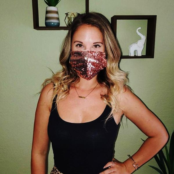 

ins игристые красочные горный хрусталь сетки нижняя hollow маска ювелирные изделия для женщин партии кристалл bling упругие декоративные мас