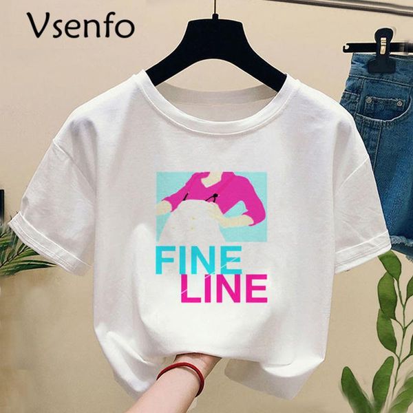 

hip summer harry hop styles men t-shirt fine line love shirt tour t on t women tshirt harajuku graphic feminina shirts bnfpo, Black