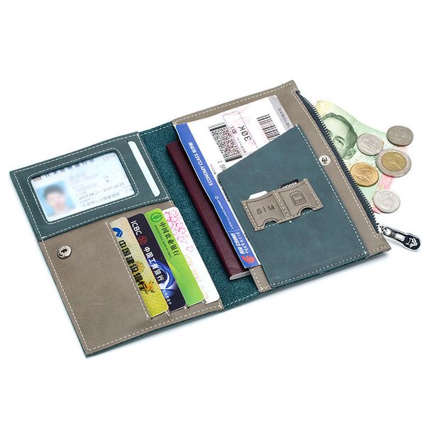 

travel slim visa holder women genuine leather credit case men business gift passport card wallet, Red;black