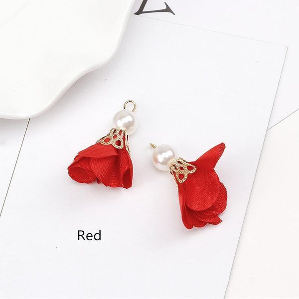 

10pc mini pearl flower tassels for boho jewelry diy craft tassels making supplies bracelet necklace earring finding accessories h sqcrxt