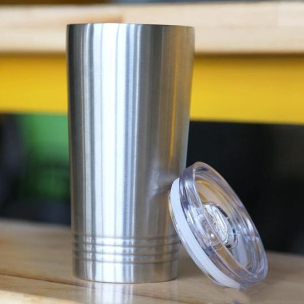 

16oz skinny tumbler stainless steel tumblers cups with lids vacuum straight cup coffee mugs water bottle in stock dhc280