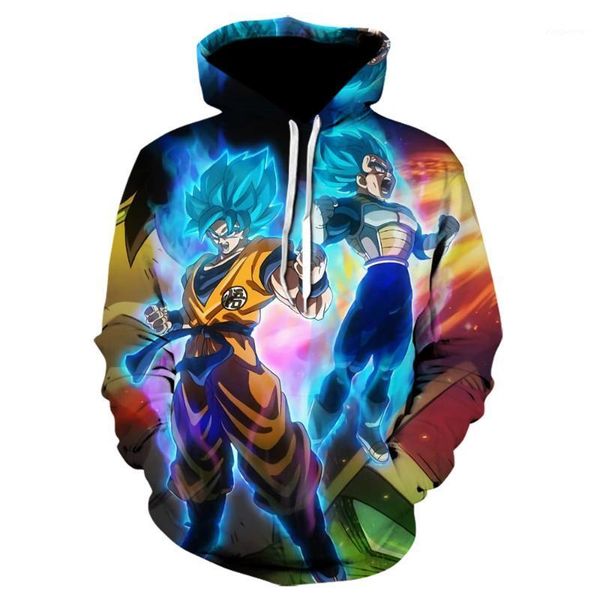 

z goku 3d hoodie men's and women's 3d hoodie pullover jacket sports street1, Black