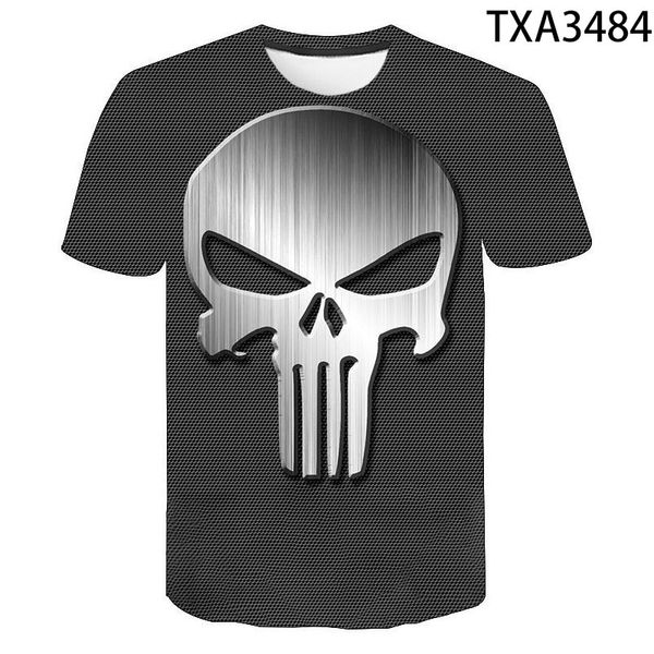 

punisher boy girl printed cool 3d print shirts funny graphic anime men clothing