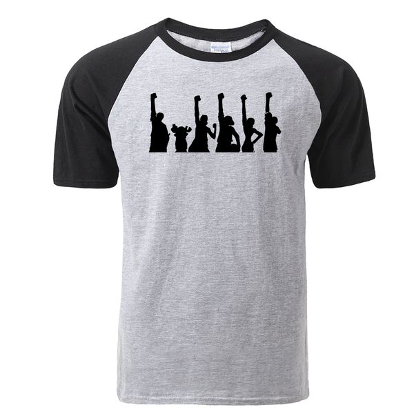 

one piece luffy raglan anime the straw hat pirates friend print tshirt summer casual shortsleeve sport hooded sweatshirt hoodie men t shirt