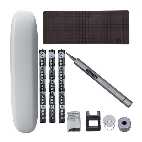 

1f pro mini electric screwdriver rechargeable cordless screwdriver kit with led light lithium battery operated power repair tool1