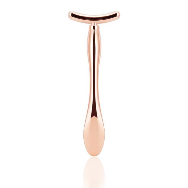 

t-shape face lifting massage facials thin face stick mini eye massage stick anti eye pouch dark circles massager device