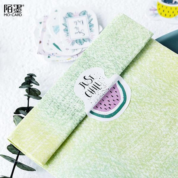 

2016 ical rainforest fruit flamingo mini label stickers decorative stationery stickers scrapbooking diy diary album stick label h