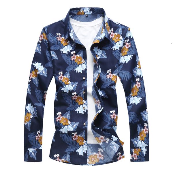 

2021 men's shirt, long sleeve, , new floral fashion, spring fall, clothes. hgq2, White;black