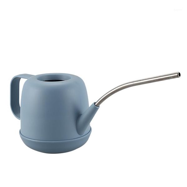 

1000ml practical long mouth metal water home plant pot bottle watering device meaty bonsai garden tool control water output1