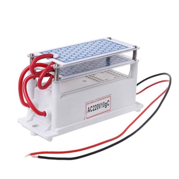 

10g/h dc12v/ac220v portable ozone generator integrated ceramic ozonizer k1ad