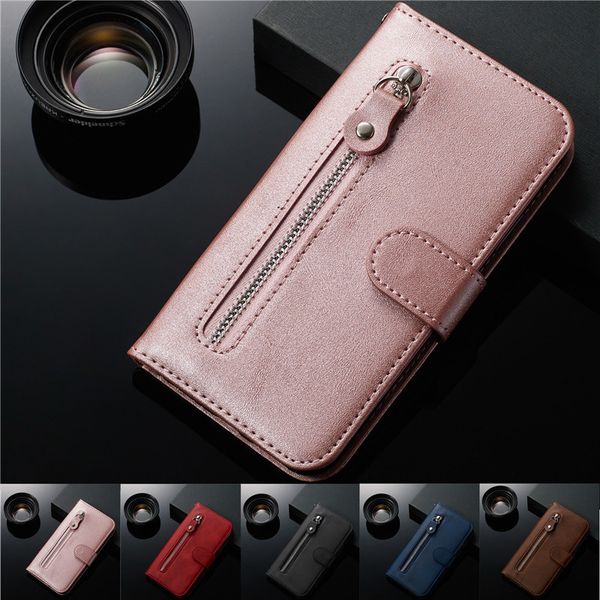 

luxury zipper leather cover for samsung galaxy a20e sm-a202fd coque a20s a20 s a 20s a207f a205f m20 protect mobile phone cases