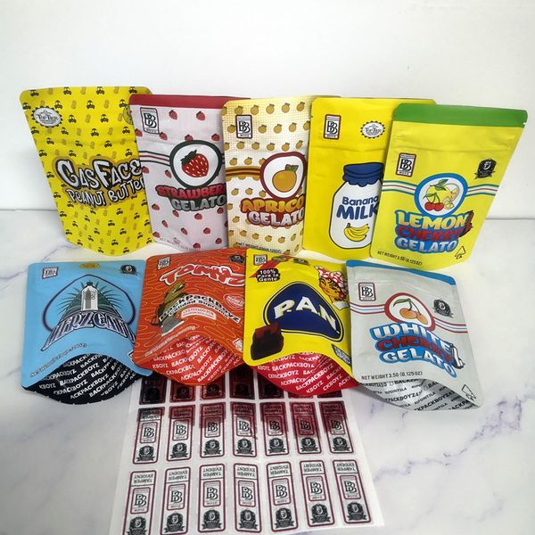 

new arrival 17 kinds 3.5g mylar bags tomyz merzcato backpack boyz 33 lucky 420 dry herb flower packaging