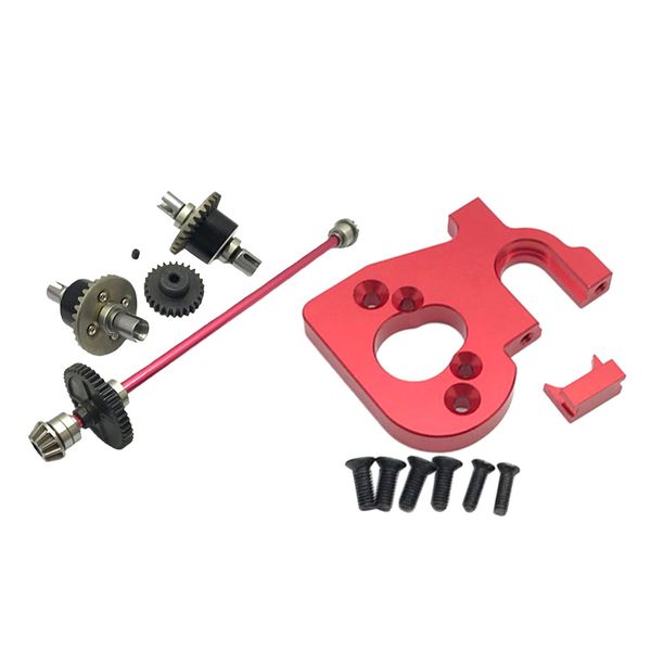 

rc car motor mount & drive shaft for wltoys 144001 1:14 rc buggy crawler