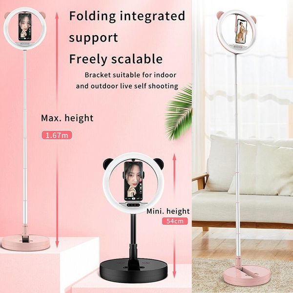 

led ring light fill light stand for phone selfie camera video live stream nc99