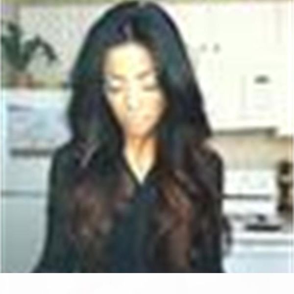 

fashion wavy brazilian virgin hair glueless full lace wigs two tone t1b 4# natural hairline for fashion women, Black;brown