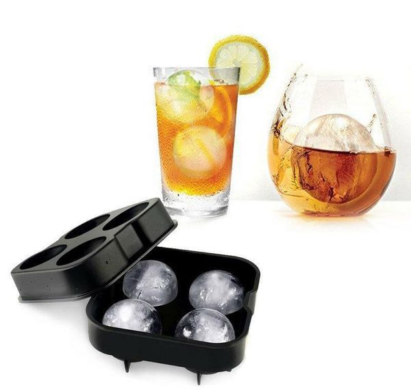 

round ice ball maker sphere tray 6 holes sile mold cube for cocktails whis jlluah lajiaoyard