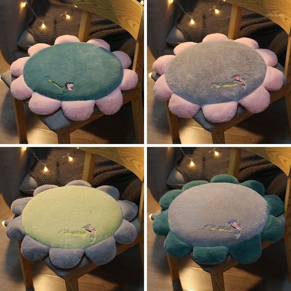 

cushion/decorative pillow modern round floor 2021 garden seating pad chair office memory cushion thick relleno cojin home decor jj60zd1