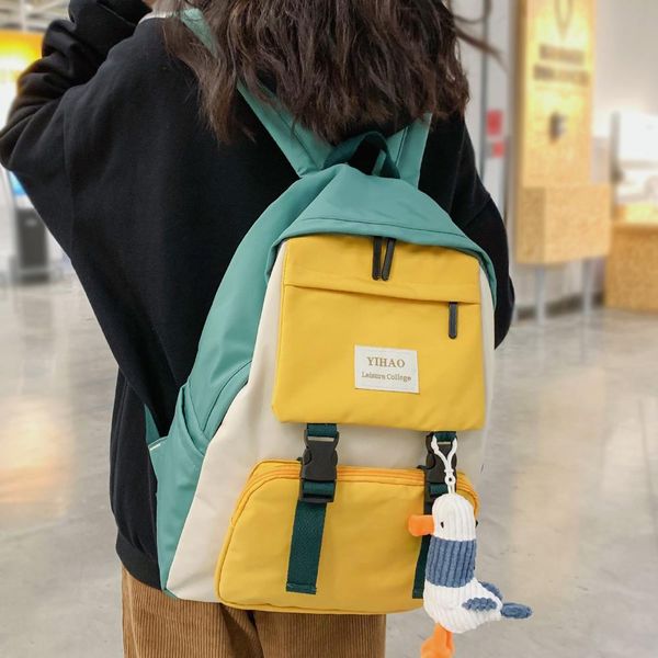 

women harajuku cute backpack nylon student school bag lapladies kawaii backpacks girl fashion book bags female trendy travel bbytod