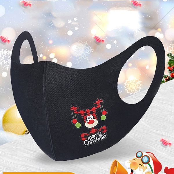 

newdustproof reusable colorful fabric fashion washable christmas outdoor breathable face mask 2020 sell