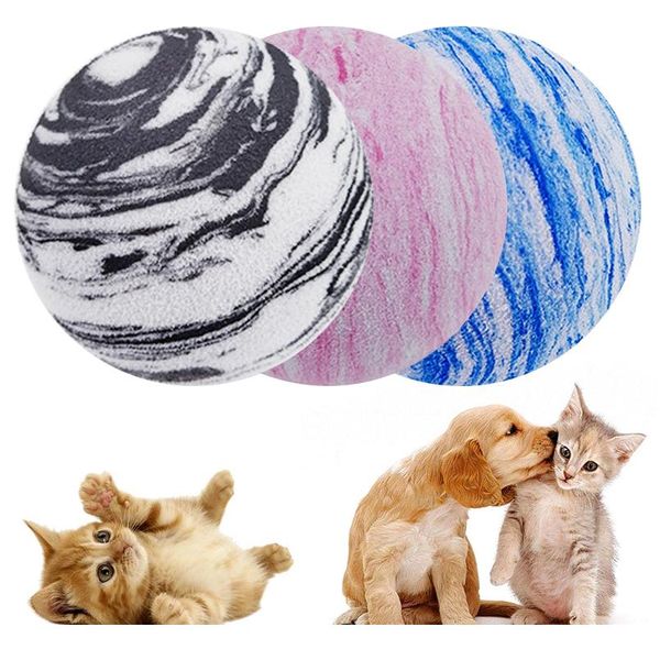 

pet dog cat ball toy eva planet texture pet balls cat toys pet cat playi jllxyg