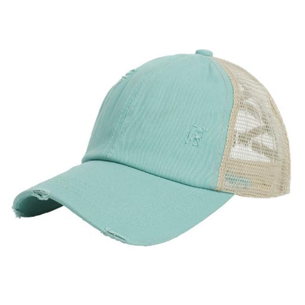 

woman baseball hat visor cowboy hat splice mesh cap adjustable trucker cap mz006 woman baseball h bbydoe, Blue;gray