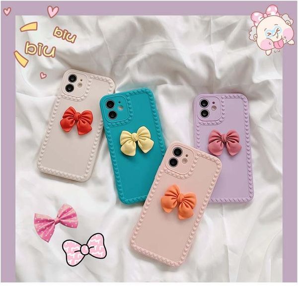 

luxury bowknot phone case for iphone 12 11 pro max 12 mini xs max xr xs 7 8 6s plus lo sqclnu