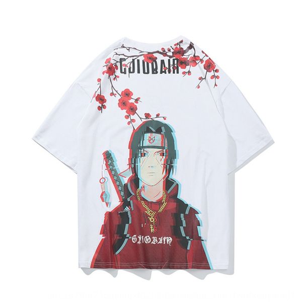 

летом 2019 серии guochao анимации потерять короткий рукав мужчин и женщин любителей футболки футболки моды марки несметное uz4za, Blue