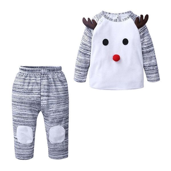 

suit christmas costumes for boys baby outfits girl clothes long sleeve newborn new year clothing wear overalls y200320, Blue