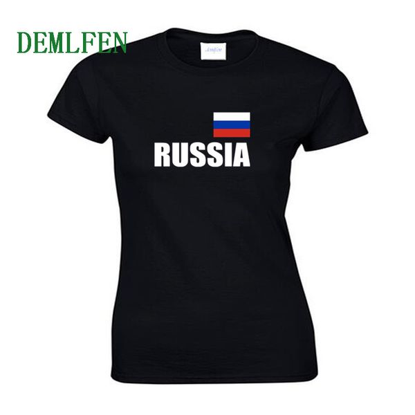 

summer fashion short sleeve t shirts new russia flag print t-shirt casual girl fitness tees streetwear sport hooded sweatshirt hoodie