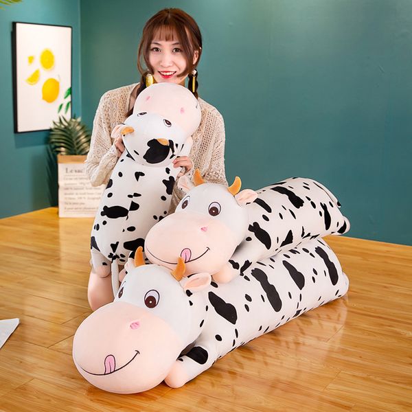 

new milk cow doll calf plush toy life xiao cow spots doll cute cloth doll girl sleeping pillow
