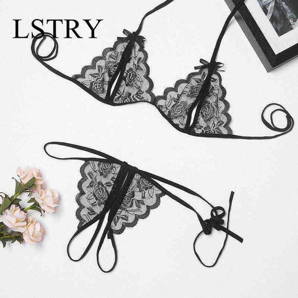

nxy lingerie women erotic underwear transparent lady exotic apparel lstry bra + t pants costumes1217, Red;black