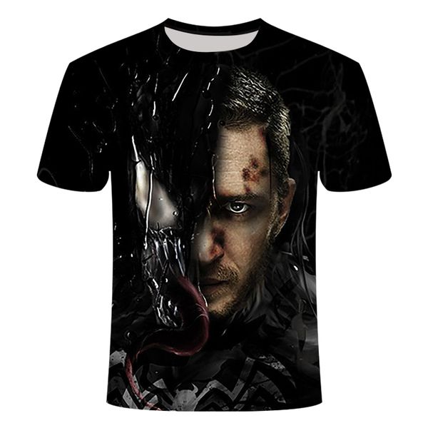 

venom compression outdoor running slim marvel 3d print shirts hentai graphic kawaii men clothing