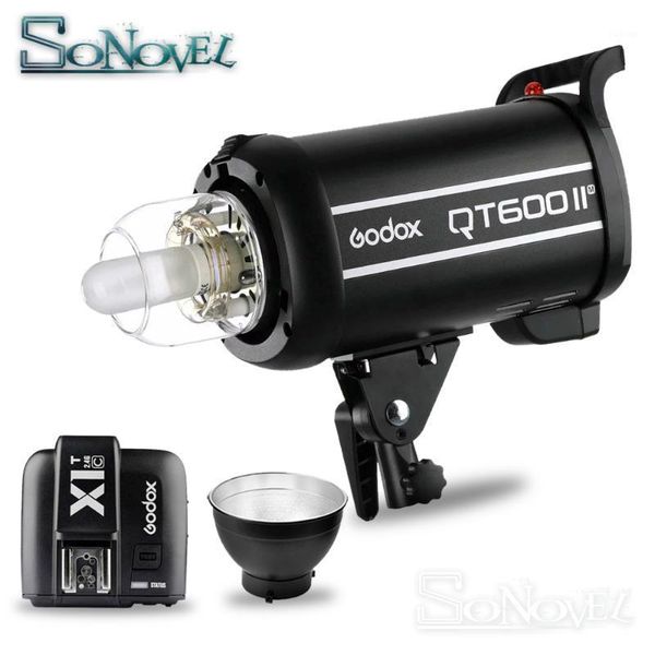 

flashes godox qt600ii qt-600ii m 600ws gn76 1/8000s high speed sync flash strobe light with built-in 2.4g wirless x system1