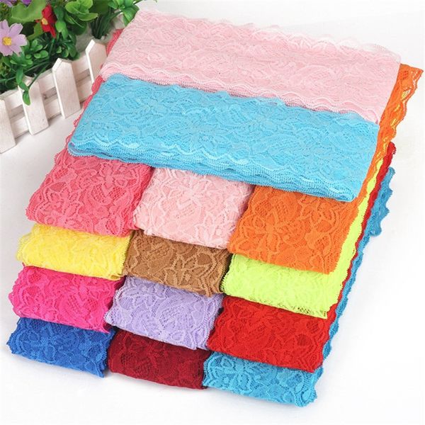 

10 yards beautiful multicolor ribbon tape lace trim diy craft embroidered for sewing decoration garment accessories 62518