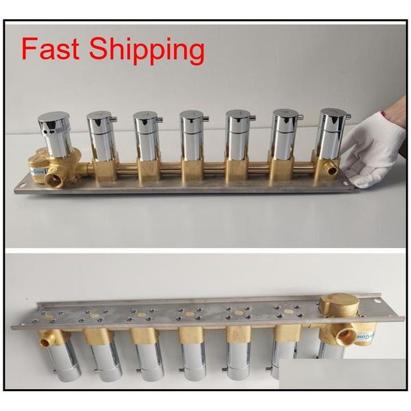 

bathroom shower valve mixing big water flow shower faucets 5 or 6 ways thermostatic brass diverter valves shower qylulk homes2011