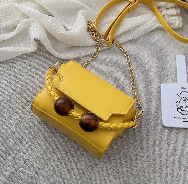 

сумки для женщин сумки дизайнера 2020 нового простого дикого мешка плеча мода иностранных газа портативного цепь небольшого квадратного мешк