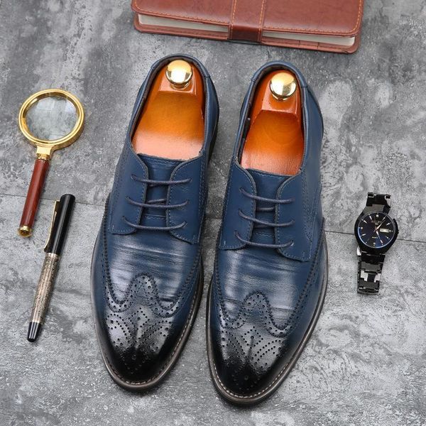

men formal shoes office social designer wedding luxury elegant male dress shoes 2020 new tyh671, Black