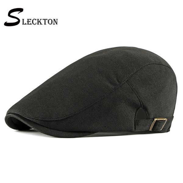 

sleckton spring men berets casual peaked cap fashion women newsboy caps for france flat cap gatsby gorras summer visors, Blue;gray