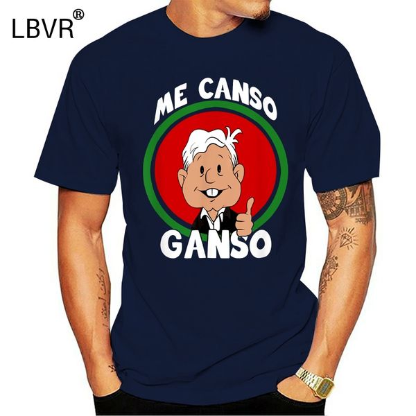 

me canso ganso amlo andrÃ©s manuel lÃ³pez obrador funny chibi black t-shirt summer o neck tee shirt sport hooded sweatshirt hoodie