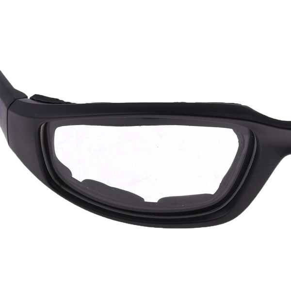 

motorcycle windproof dustproof riding glasses padded comfortable clear