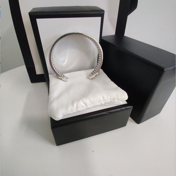 

регулируемый открытый браслет высококачественный серебристый браслет сплава для пара украшений верхнего винтажного браслета, Black