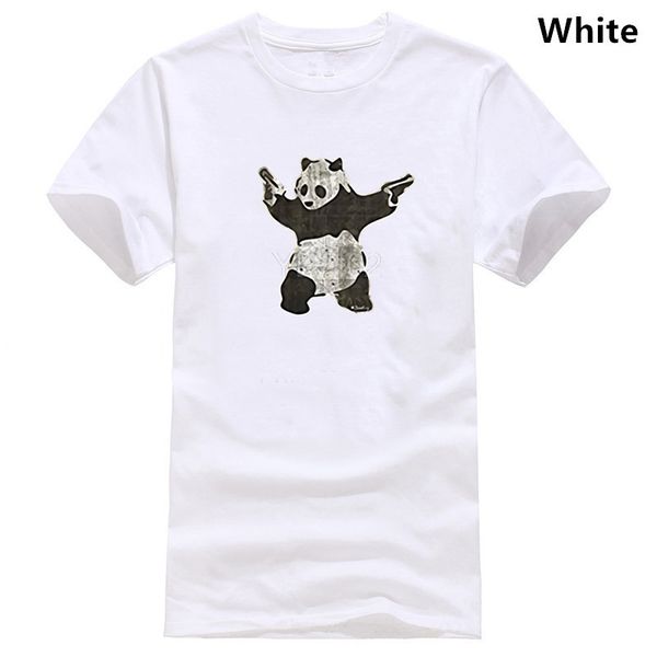 

3stylercollection vintage t-shirt uomo banksy panda pistole - panda with guns sport hooded sweatshirt hoodie