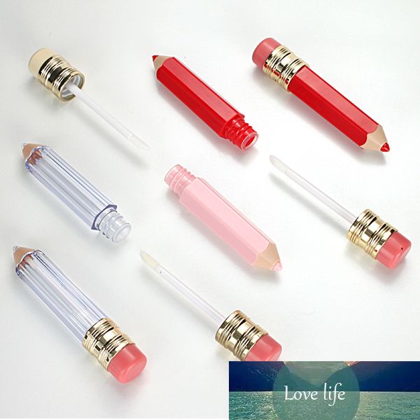 5 ml leerer Lipgloss-Röhrenbehälter, klare Lippenbalsam-Röhren, Bleistiftform, Lippenstift, modisch, nachfüllbar, Lipgloss
